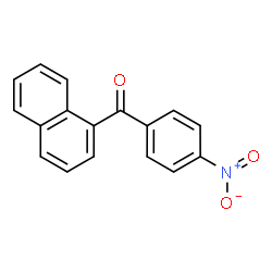 ChemSpider 2D Image | 1-Naphthyl(4-nitrophenyl)methanone | C17H11NO3