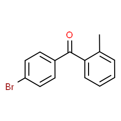ChemSpider 2D Image | (4-Bromophenyl)(o-tolyl)methanone | C14H11BrO