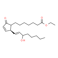 ChemSpider 2D Image | Prostaglandin A1 ethyl ester | C22H36O4