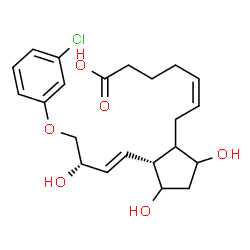 ChemSpider 2D Image | (+)-15-epi Cloprostenol | C22H29ClO6