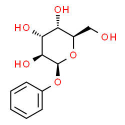 ChemSpider 2D Image | Phenyl beta-D-altropyranoside | C12H16O6