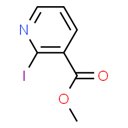 ChemSpider 2D Image | Methyl 2-iodonicotinate | C7H6INO2