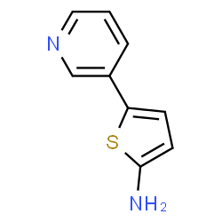 ChemSpider 2D Image | 5-PYRIDIN-3-YLTHIOPHEN-2-AMINE | C9H8N2S