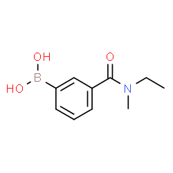 ChemSpider 2D Image | 3-(ethyl(methyl)carbamoyl)phenylboronic acid | C10H14BNO3