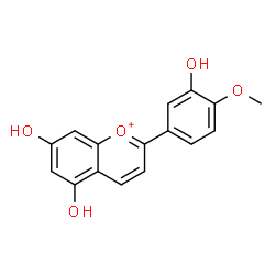 ChemSpider 2D Image | Diosmetinidin | C16H13O5