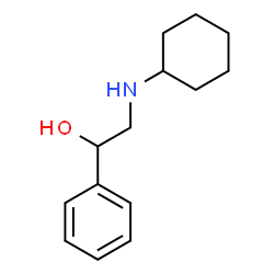 ChemSpider 2D Image | 2-Cyclohexylamino-1-phenylethanol | C14H21NO