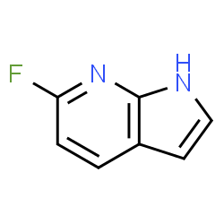 ChemSpider 2D Image | 6-Fluor-1H-pyrrolo[2,3-b]pyridin | C7H5FN2