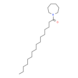 ChemSpider 2D Image | 1-(1-Azepanyl)-1-hexadecanone | C22H43NO