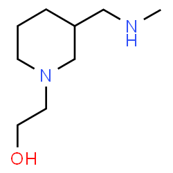 ChemSpider 2D Image | 2-(3-((Methylamino)methyl)piperidin-1-yl)ethanol | C9H20N2O