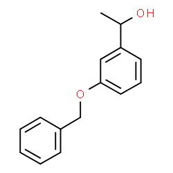 ChemSpider 2D Image | 1-[3-(Benzyloxy)phenyl]ethanol | C15H16O2