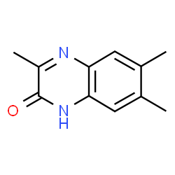 ChemSpider 2D Image | 3,6,7-trimethylquinoxalin-2-ol | C11H12N2O