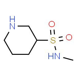 ChemSpider 2D Image | N-methylpiperidine-3-sulfonamide | C6H14N2O2S