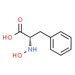 ChemSpider 2D Image | N-Hydroxy-L-phenylalanine | C9H11NO3