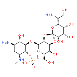 ChemSpider 2D Image | 4-O-phosphohygromycin B | C20H38N3O16P