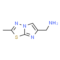 ChemSpider 2D Image | (2-methylimidazo[2,1-b][1,3,4]thiadiazol-6-yl)methanamine | C6H8N4S