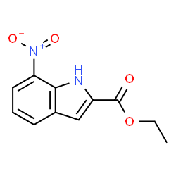 ChemSpider 2D Image | 2-Carbethoxy-7-nitroindole | C11H10N2O4