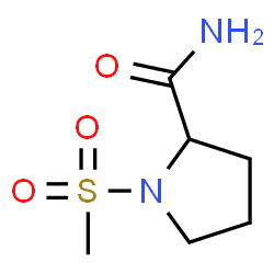 ChemSpider 2D Image | 1-(Methylsulfonyl)prolinamide | C6H12N2O3S