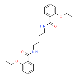 ChemSpider 2D Image | N,N'-1,4-Butanediylbis(2-ethoxybenzamide) | C22H28N2O4