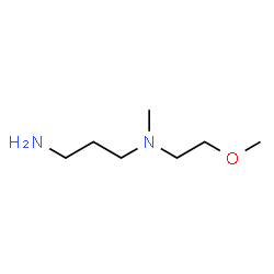 ChemSpider 2D Image | N-(2-Methoxyethyl)-N-methyl-1,3-propanediamine | C7H18N2O