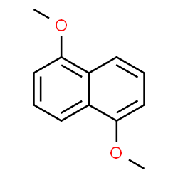 ChemSpider 2D Image | 1,5-dimethoxynaphthalene | C12H12O2