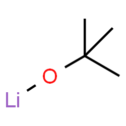 ChemSpider 2D Image | Lithium 2-methyl-2-propanolate | C4H9LiO