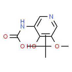 ChemSpider 2D Image | tert-Butyl 4-hydroxy-5-methoxypyridin-3-ylcarbamate | C11H16N2O4
