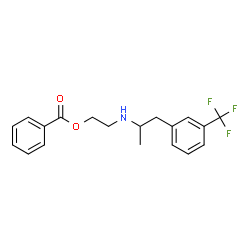 ChemSpider 2D Image | Benfluorex | C19H20F3NO2