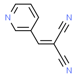 ChemSpider 2D Image | (3-Pyridinylmethylene)malononitrile | C9H5N3