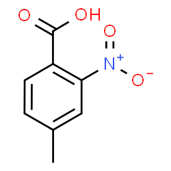 ChemSpider 2D Image | 4-Methyl-2-nitrobenzoic acid | C8H7NO4