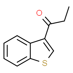 ChemSpider 2D Image | 3-Propionylbenzo[b]thiophene | C11H10OS
