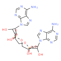 ChemSpider 2D Image | CSID:22376186 | C20H24N10O12P2
