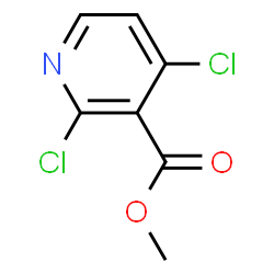 ChemSpider 2D Image | Methyl 2,4-dichloronicotinate | C7H5Cl2NO2