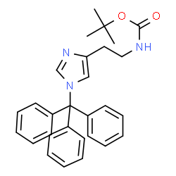ChemSpider 2D Image | Nα-Boc-nt-tritylhistamine | C29H31N3O2