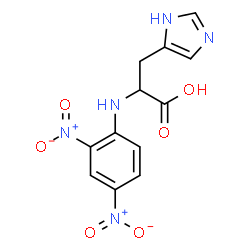 ChemSpider 2D Image | N-(2,4-Dinitrophenyl)histidine | C12H11N5O6
