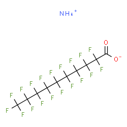 ChemSpider 2D Image | Ammonium nonadecafluorodecanoate | C10H4F19NO2