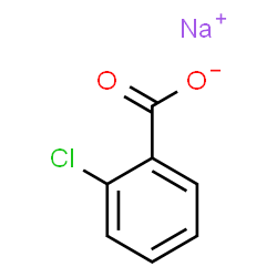ChemSpider 2D Image | Sodium 2-chlorobenzoate | C7H4ClNaO2