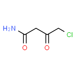 ChemSpider 2D Image | 4-chloroacetoacetamide | C4H6ClNO2