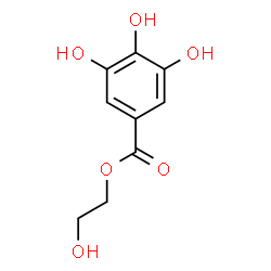 ChemSpider 2D Image | Gallic acid ethylene glycol ester | C9H10O6