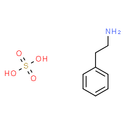 ChemSpider 2D Image | Phenethylamine sulfate | C8H13NO4S