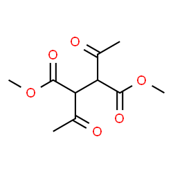 ChemSpider 2D Image | Dimethyl 2,3-diacetylsuccinate | C10H14O6