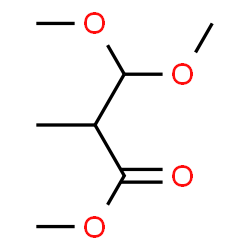 ChemSpider 2D Image | Methyl 3,3-dimethoxy-2-methylpropanoate | C7H14O4