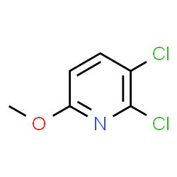 ChemSpider 2D Image | 2,3-Dichloro-6-methoxypyridine | C6H5Cl2NO