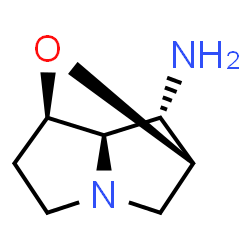 ChemSpider 2D Image | (1S,3R,7R,8S)-2-Oxa-6-azatricyclo[4.2.1.0~3,7~]nonan-8-amine | C7H12N2O