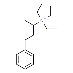 ChemSpider 2D Image | N,N,N-Triethyl-4-phenyl-2-butanaminium | C16H28N