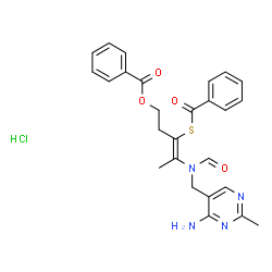 ChemSpider 2D Image | BENTIAMINE HYDROCHLORIDE | C26H27ClN4O4S