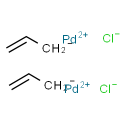 ChemSpider 2D Image | Allylpalladium(II) chloride dimer | C6H10Cl2Pd2
