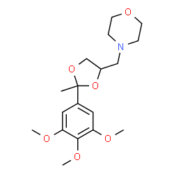 ChemSpider 2D Image | Trixolane | C18H27NO6
