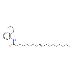 ChemSpider 2D Image | (9E)-N-(5,6,7,8-Tetrahydro-1-naphthalenyl)-9-octadecenamide | C28H45NO