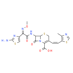 ChemSpider 2D Image | cefditoren | C19H18N6O5S3