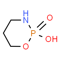 ChemSpider 2D Image | 1,3,2-Oxazaphosphinan-2-ol 2-oxide | C3H8NO3P